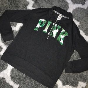 Tropical Victoria Secret Pink Sweatshirt!